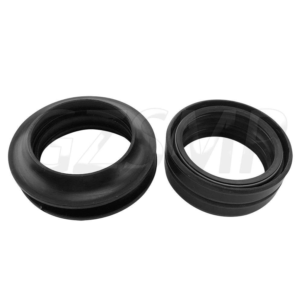 Фото Подходит для Yamaha FZ1 MT-03 BT1100 WR 250 500 XJR 1200 1300 R1 R6 XT660 X Z 43x55x9, сальник передней вилки и пылезащитный чехол №5