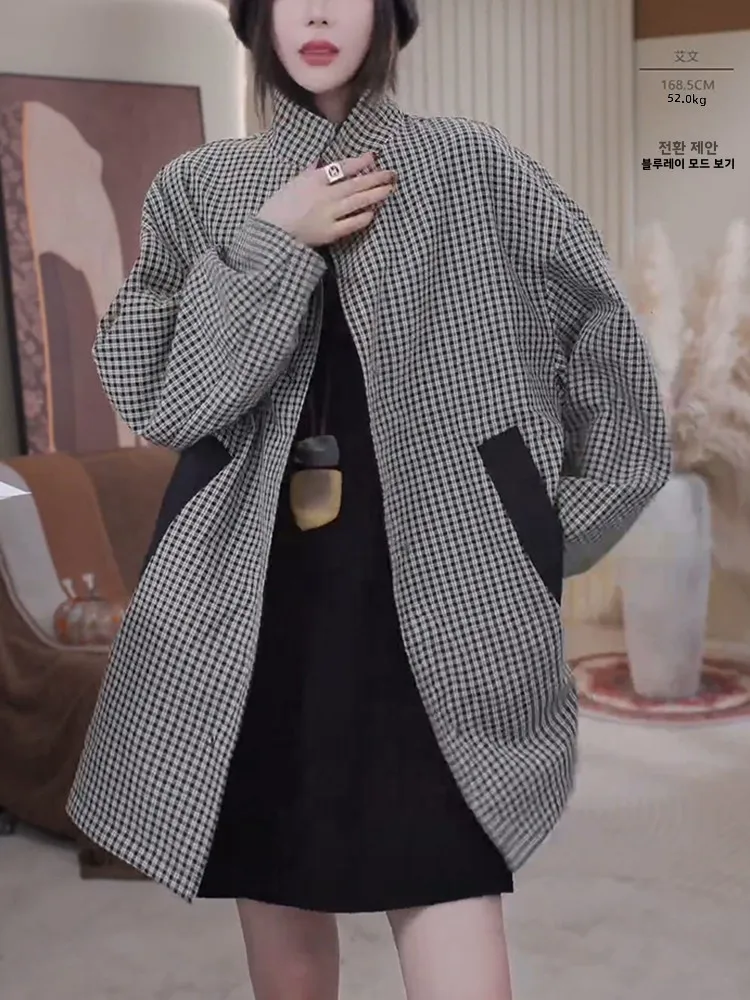 Европейские товары больших размеров. Высококачественный британский плащ в