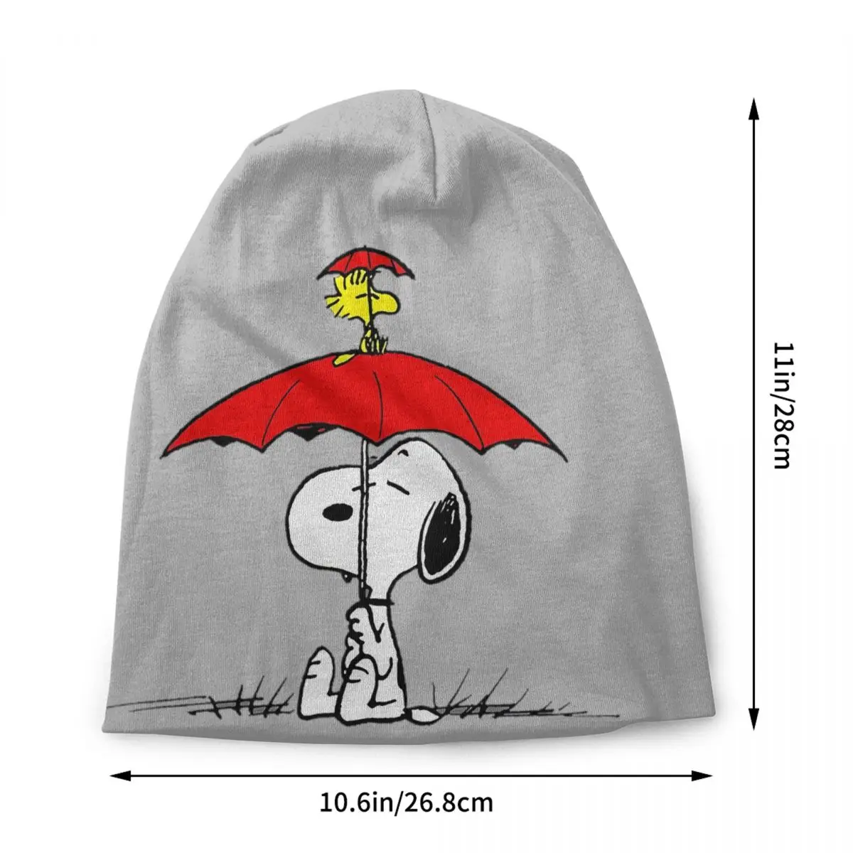Пользовательские S-Snoopys зонтик для собак Skullies шапочки шапки унисекс зимняя теплая