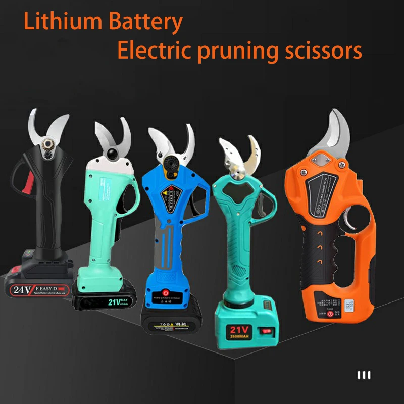 

Электрический триммер для обрезки веток, высокоэффективный Электрический сучкорез бонсай, литиевая батарея большой емкости, 21 в