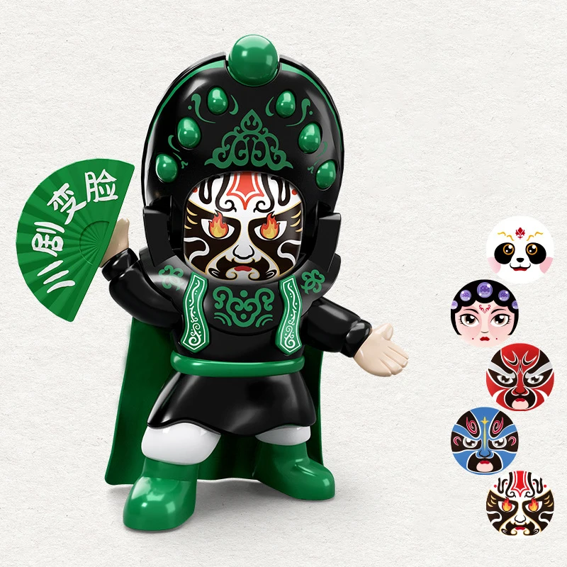 Забавные креативные детские характеристики сычуанская кукла с изображением