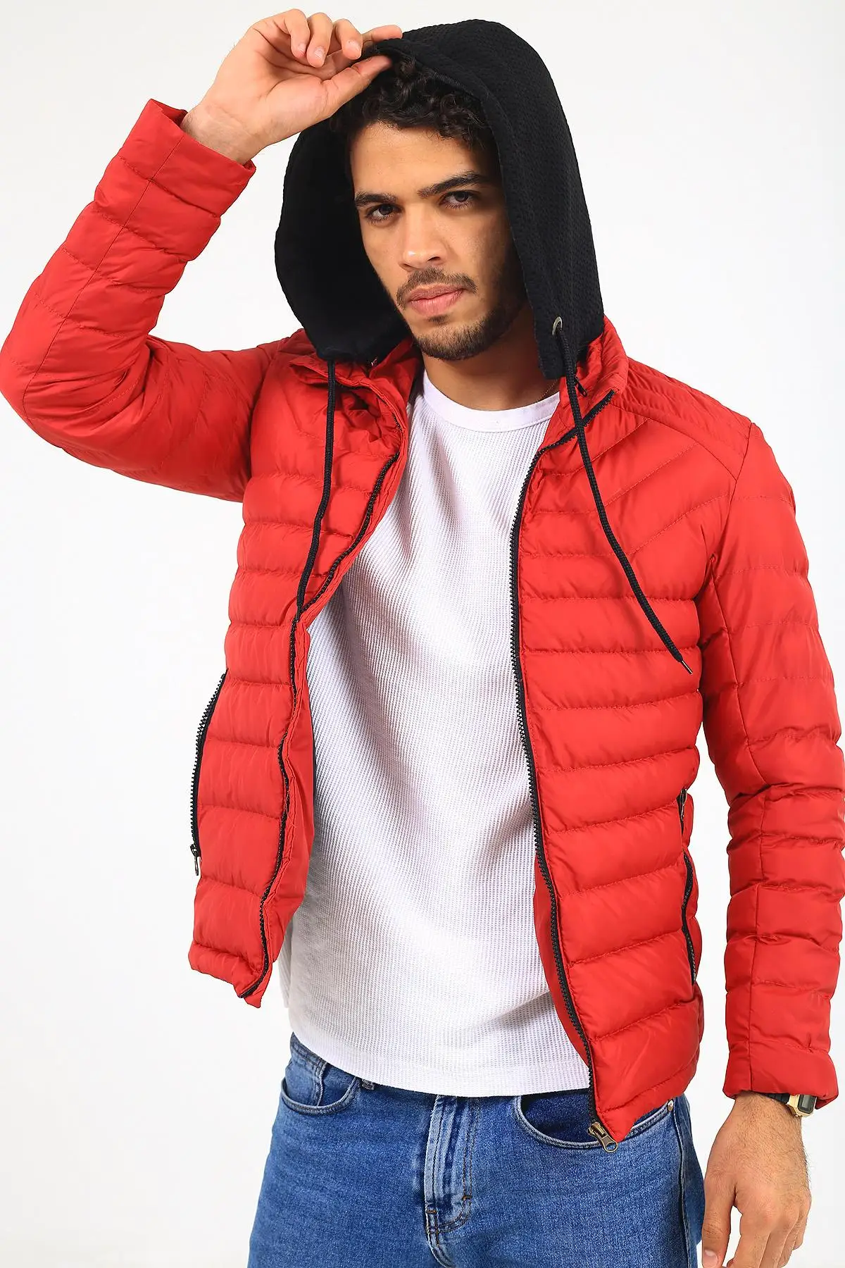 Приталенное Надувное пальто из оксида Lfn