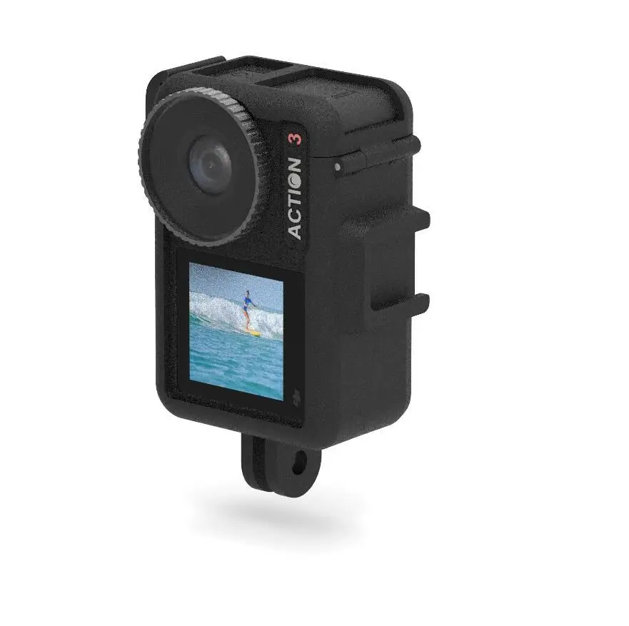 Вертикальная пластиковая рамка для DJI Osmo Action 3 Motion Camera
