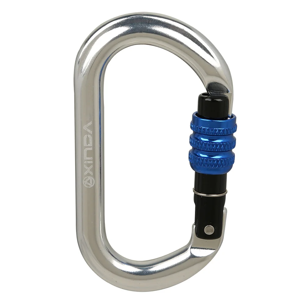 

Rock Climbing O-type Lock Buckle Automatic Safety Master Carabiner Multicolor Crossing Hook Mountaineer Equipment SRT Tool Xinda