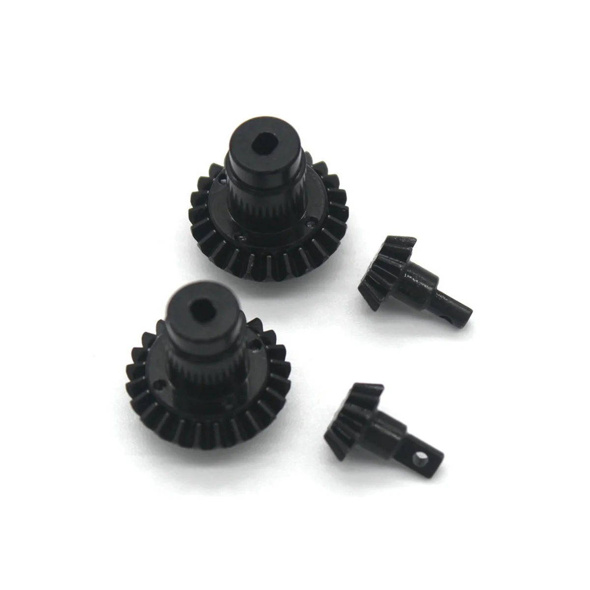 

Metal Steel Front and Rear Axle Gear for 1/24 FMS FCX24 RC Crawler Car Upgrade Parts Accessories,Black