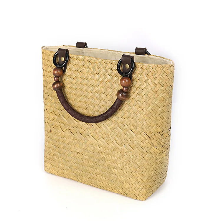 wa torebka damska torebki damskie 2024 nowa swobodna zachodnia modna tkana na ramię o dużej pojemności słomiana plażowa Tout tendencja