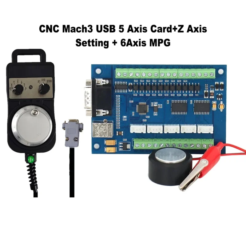 CNC MACH3 USB 5-осевой 100 кГц гладкий шаговый контроллер движения плата коммутационная