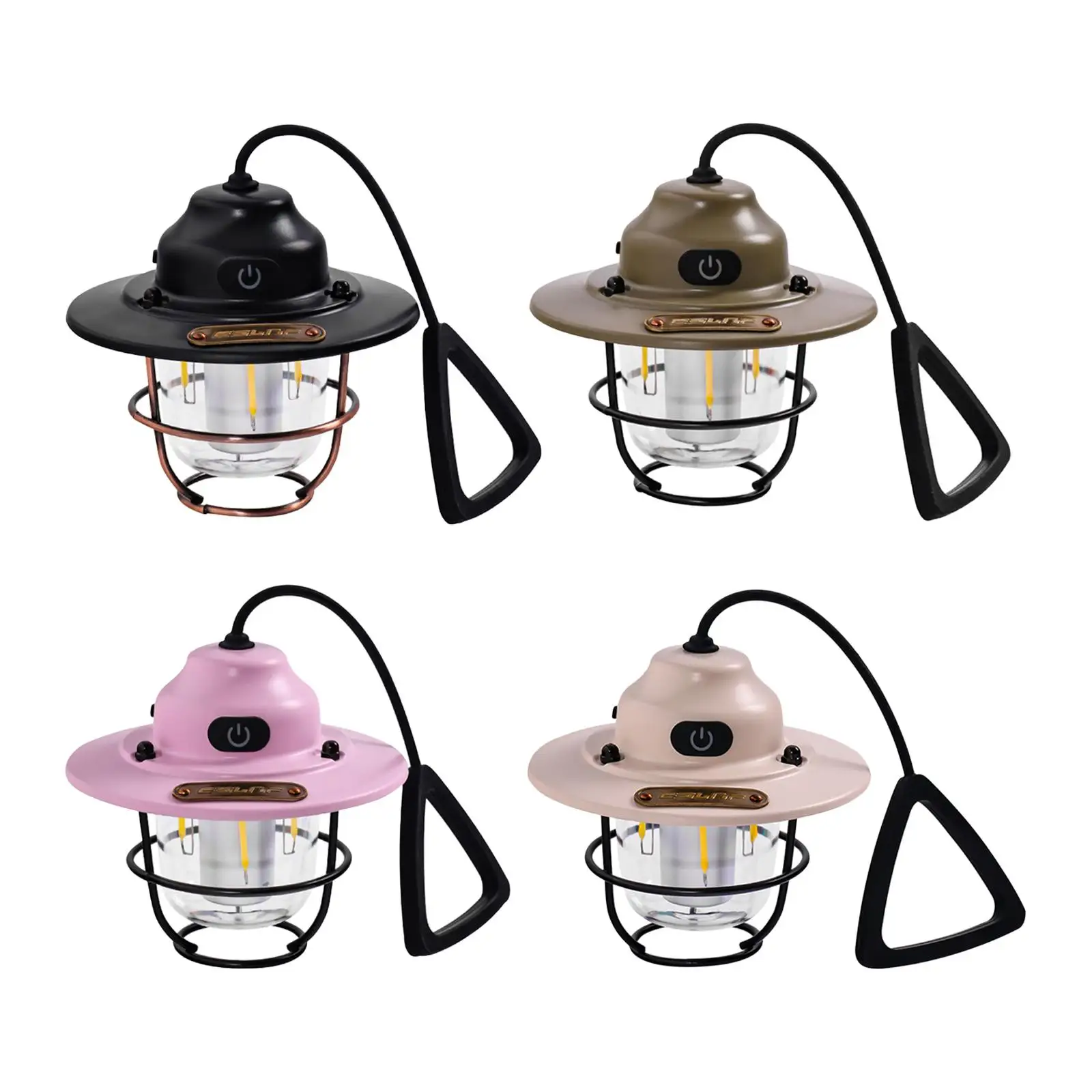 

Outdoor LED Camping Lantern Night Lighting Waterproof 7 Light Modes LED Tent Light for Hiking Patio Emergency Path Decoration