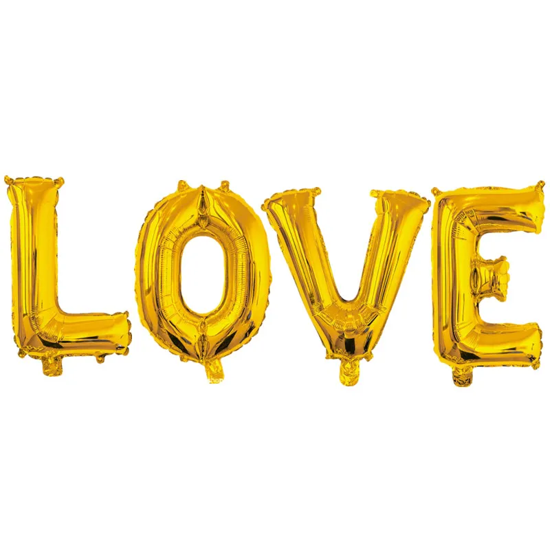 4/5 шт. фольгированные буквы невесты из розового золота | Дом и сад