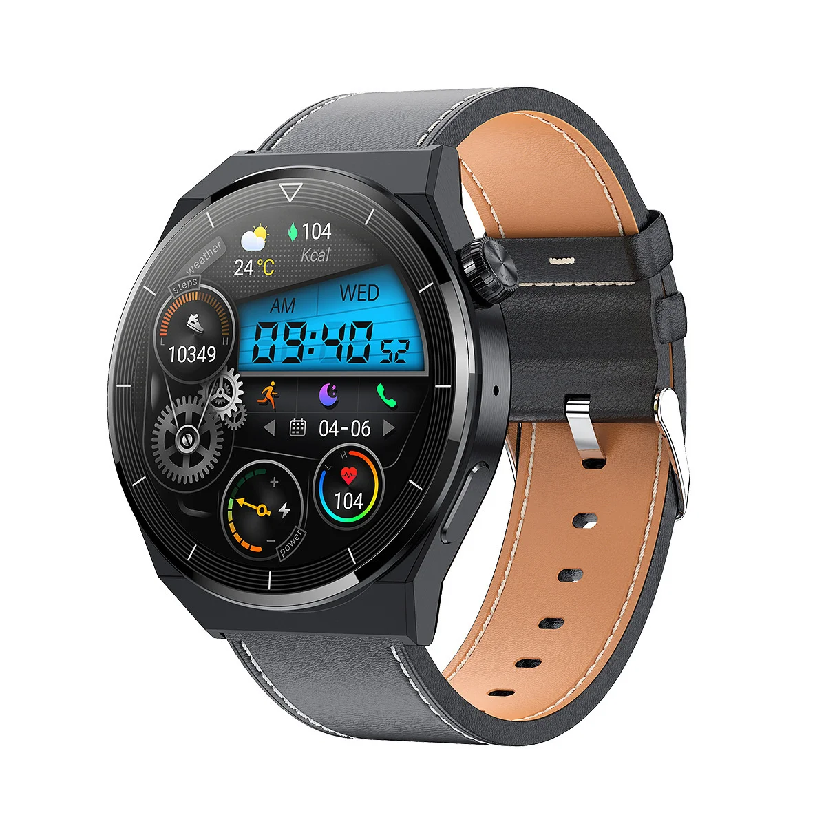 

2023 For Huawei/Xiaomi NFC Smart Watches Men 1.39 inch AMOLED 390*390 HD Screen Heart Rate ECG+PPG Bluetooth Call SmartWatch New