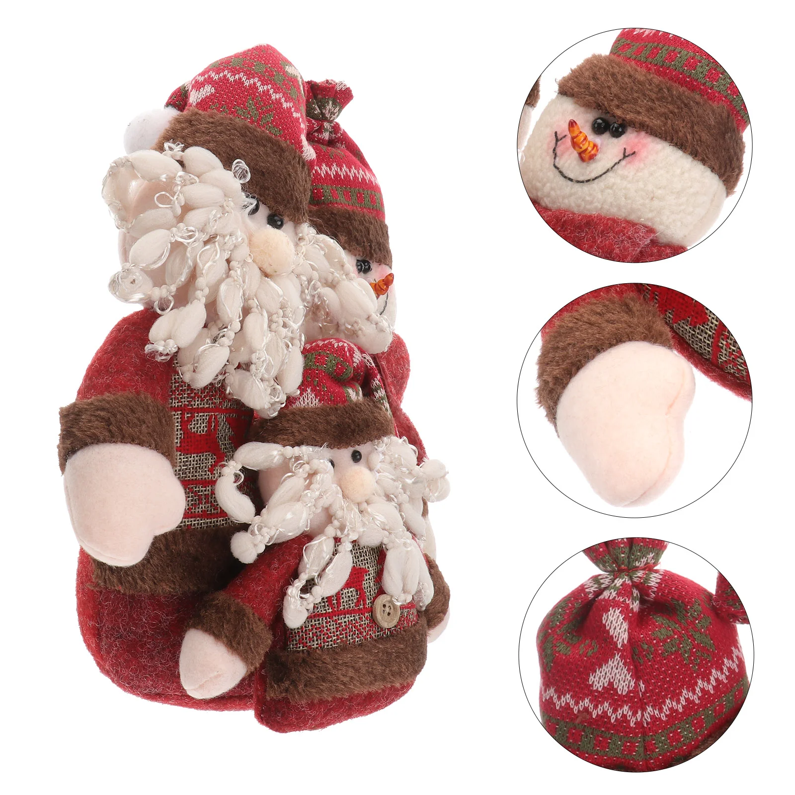 

1pc Christmas Decoration Sofa Table Ornament for Cafe Office Hotel Restaurant Party