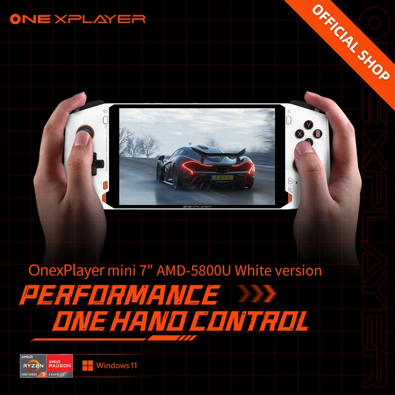 Мини-ПК OnexPlayer игровой ноутбук Core i7-1195G7 One Xplayer 7 дюймовые планшеты с ОС Windows 11
