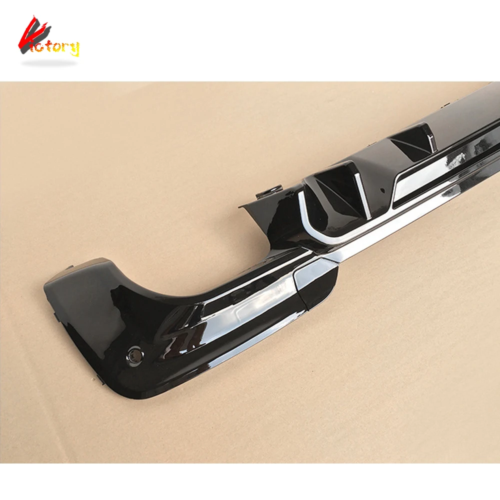 Глянцевый черный задний диффузор для BMW X3 G01 G08 Pre-LCI M Sport 2018-2021 бампер аксессуары