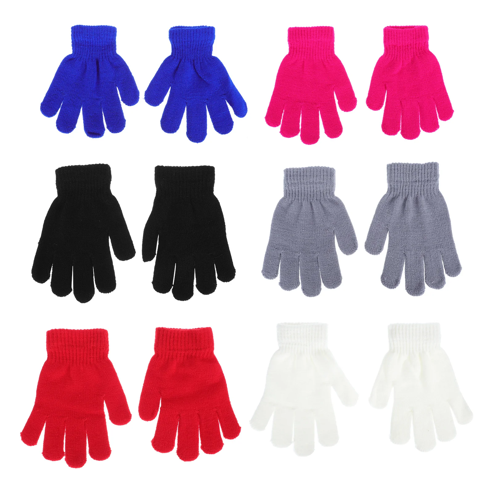 

6Pairs Outdoor Children Supple Durable Considerate Winter Gift