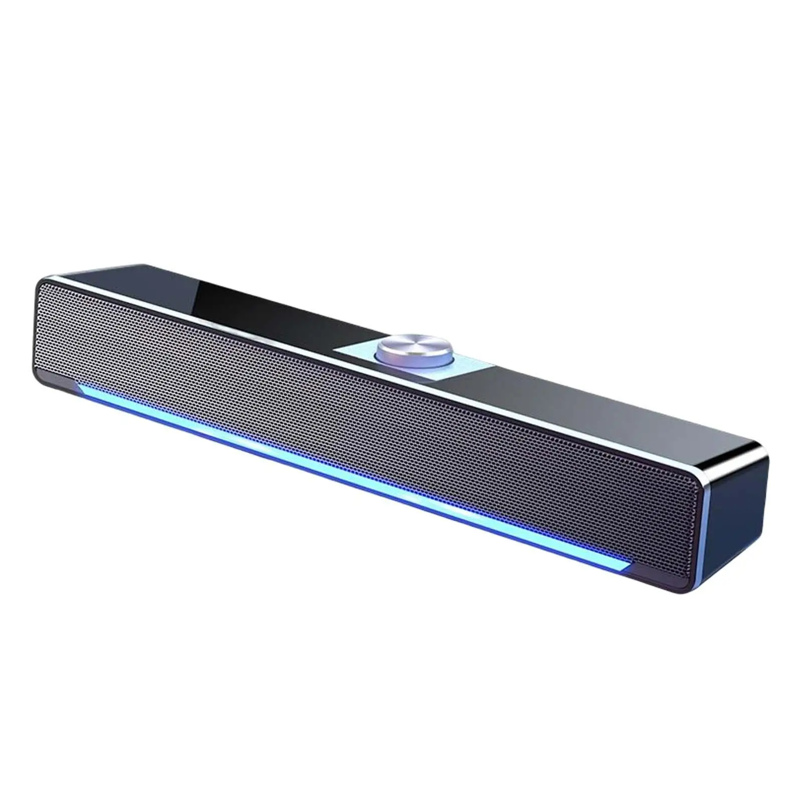 Computer Speaker Portable Mini USB Powered Soundbar Speakers for PC Gaming Computer