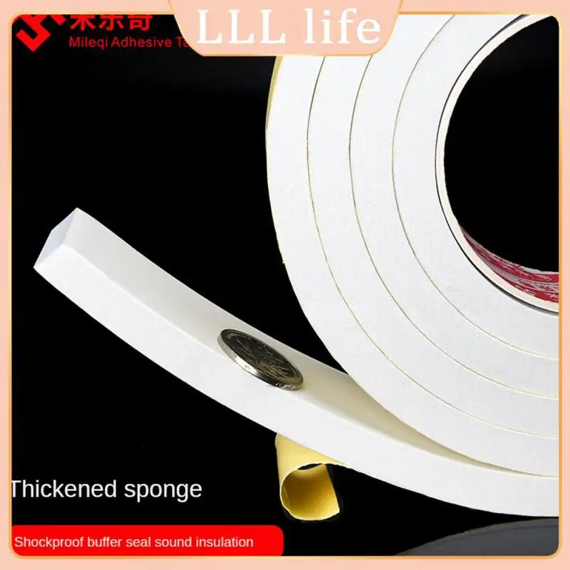 

2m High-stick Sponge Glue Mute Foam Glue Insulation Factory Direct Sales Tape Eva Single-sided Anti-collision Sealing Sound 1pcs