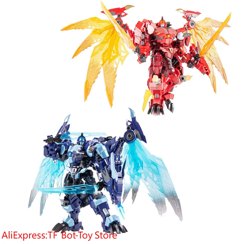 

【IN STOCK】JINBAO Transformation 8871 8871B Flame Red Blue Dragon PE DX09 DF-07 DF-08 BW Beast Wars Action Figure Robot Toys