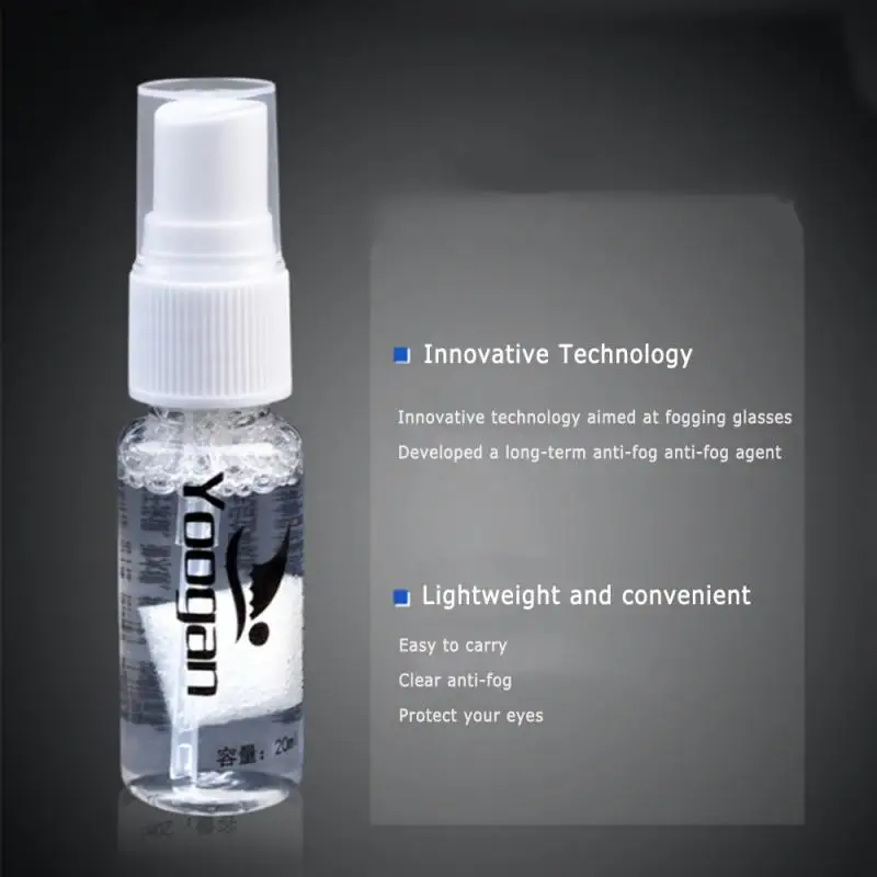 

Solid Anti-fogging Agent Wimming Goggles 20ml Anti-fog Spray Camera Lenses Auto Glass Anti-rain Sprayer Anti-fogging Transparent