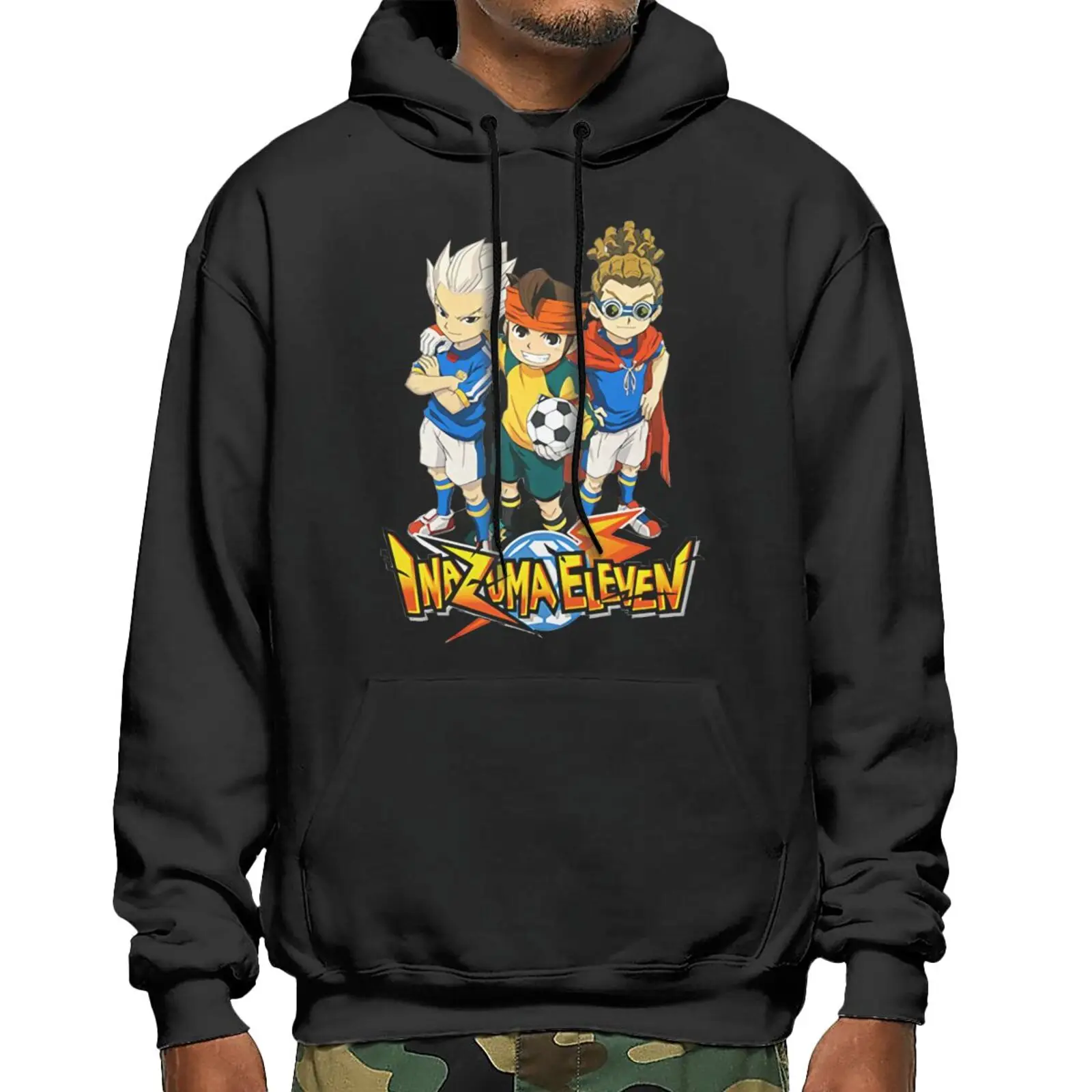 Inazuma Eleven Mark Evans Football All 184 Sweatshirts Hoodies Clothing Men's Sweatshirt Winter Men's Clothing Harajuku Hoodie