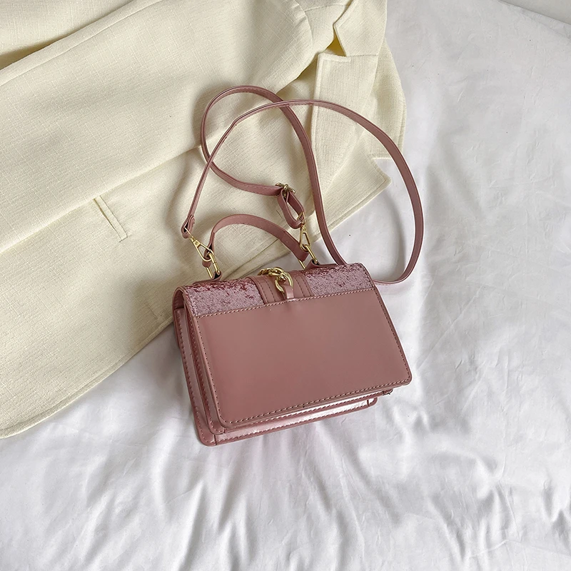 2023 New Fashion Sequin Shoulder Messenger Crossbody Bags Women Handbag Luxury Vintage Ladies Clutch Casual Totes Female Purse