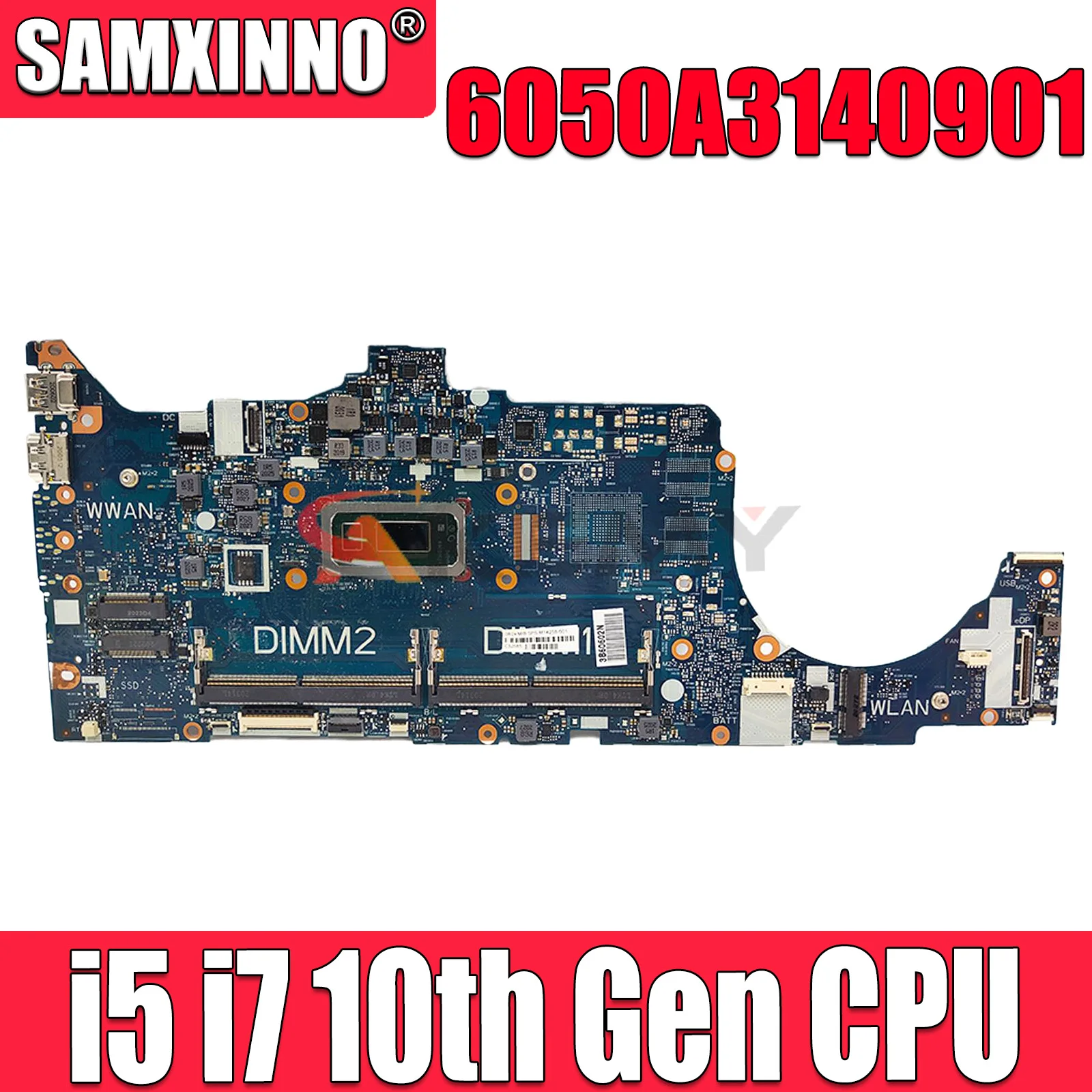 

For Hp ZFirefly15 850 G7 Laptop Motherboard With I5-10210U i7-10610U CPU 6050A3140901 M05246-601 M05246-001 DDR4 100% Tested OK