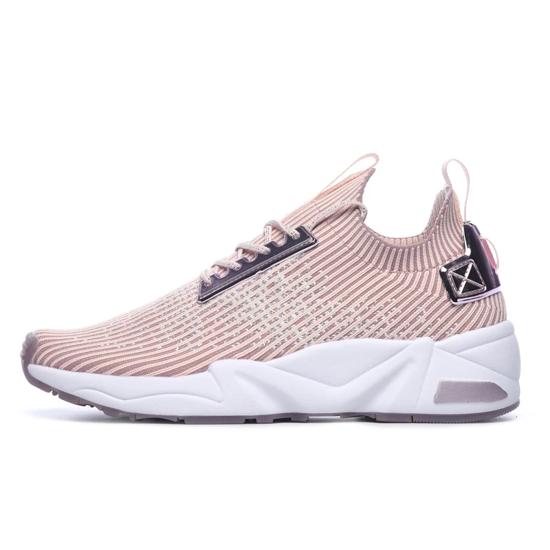 Men Women Running Shoes soft sole Breathable air mesh Marathon light sole Men's Reflective socks shoes Summer tenis masculino