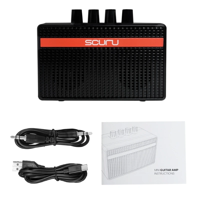 

Guitar Amplifier Small Mini Practice Headphone Guitar Amp for Daily Practice