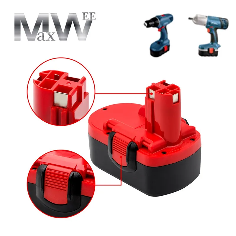 

Replacement 18V 4.5Ah Battery For Bosch BAT160 BAT180 BAT181 BAT189 BAT025 BAT026 BAT299 GSB 18 VE-2 Ni-MH Power Tool Battery