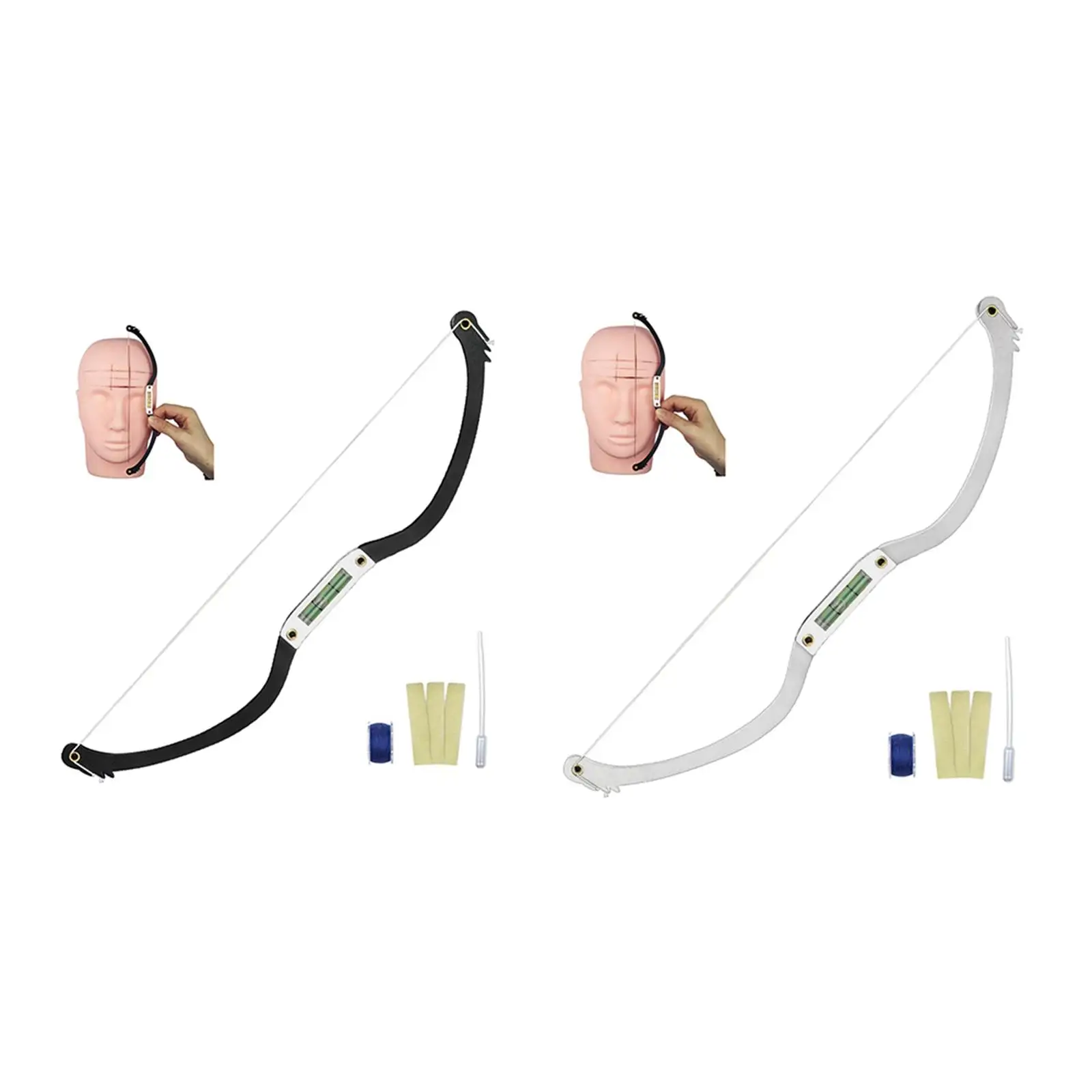 1 шт. Перманентный макияж лук и стрела строка фотомаркер многоразовый шаблон