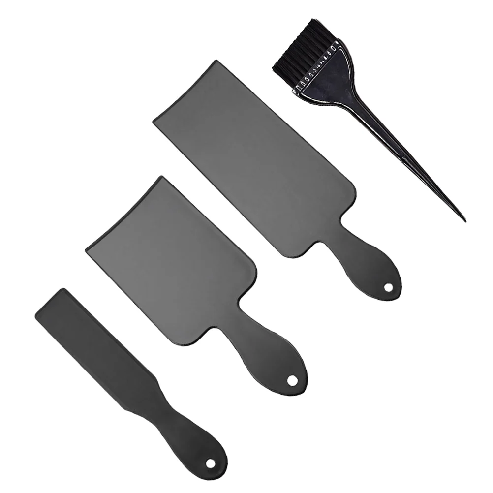 

Hair Board Brush Dye Color Comb Balayage Kit Tool Flat Coloring Dyeing Sectioning Tinting Tint Barber Teeth Paddle Mixing