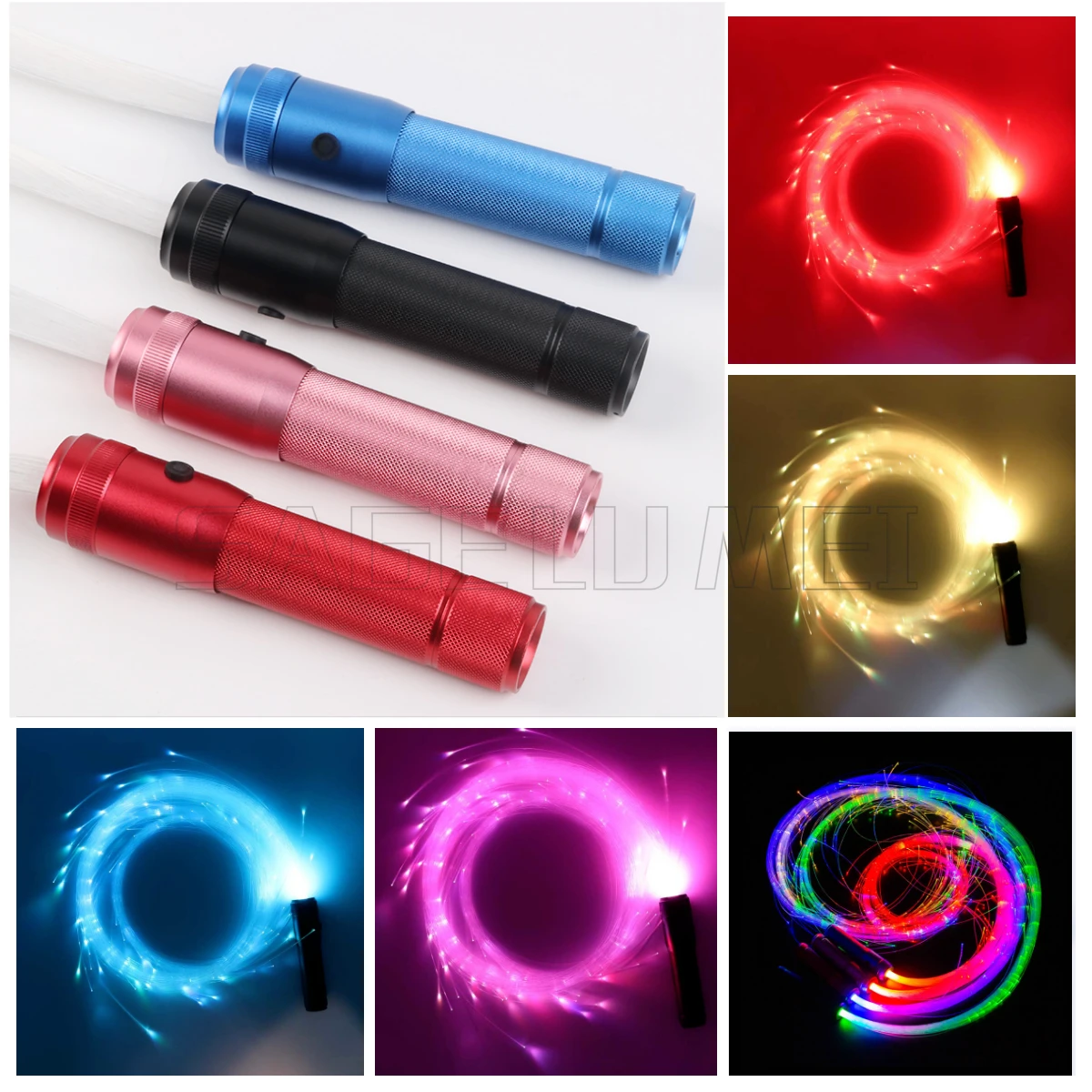 

Светодиодный оптоволоконный кнут SAGE LU MEI