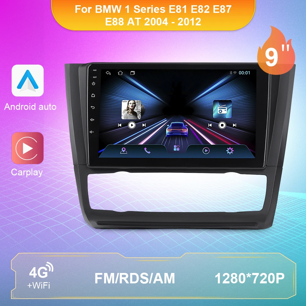 

Автомагнитола на Android 10,0 для BMW 1 серии E81 E82 E87 E88 AT 2004 - 2012 GPS DSP Carplay IPS мультимедийный видеоплеер Serero Auto