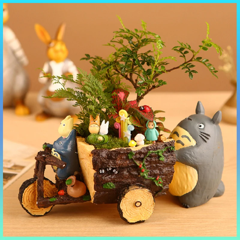 Хаяо Миядзаки Унесенные призраками мультяшное растение Тоторо трехколесный