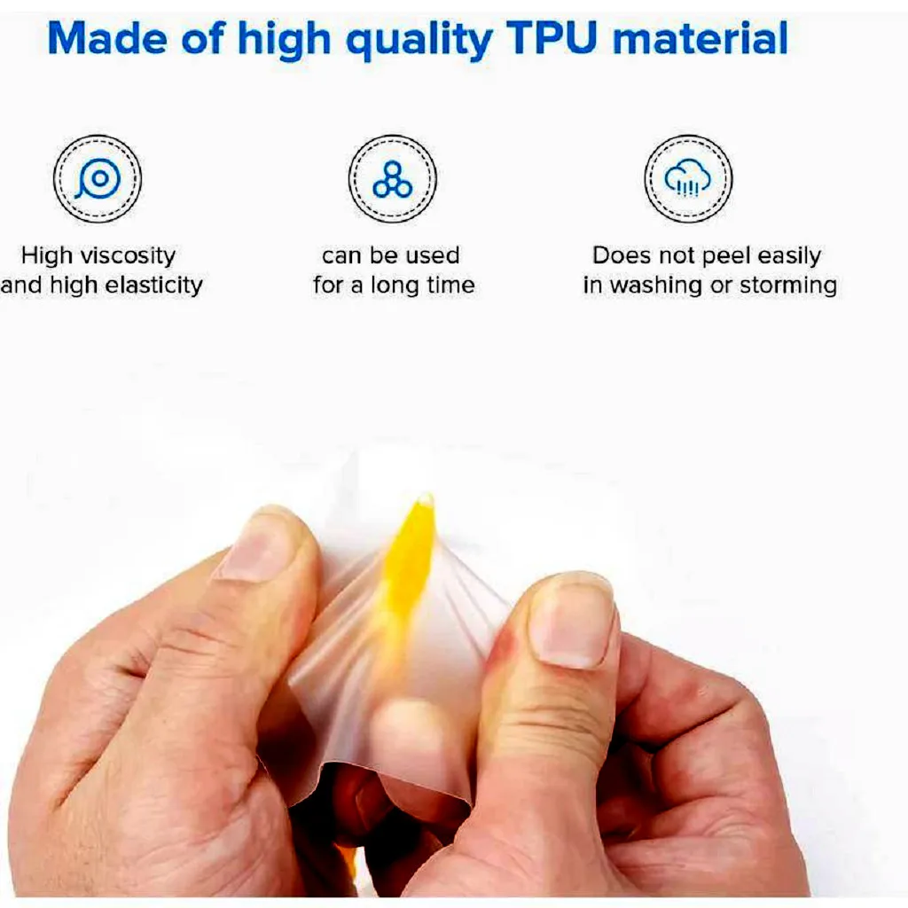 Самоклеящаяся ремонтная ТПУ лента 3x150 дюйма надувные материалы для палатки