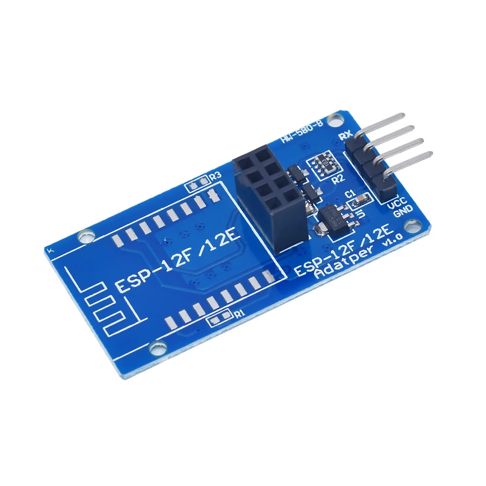 Модуль беспроводного адаптера ESP8266 Φ/12E Serial WiFi 3 В 5 Esp01 разрывная версия