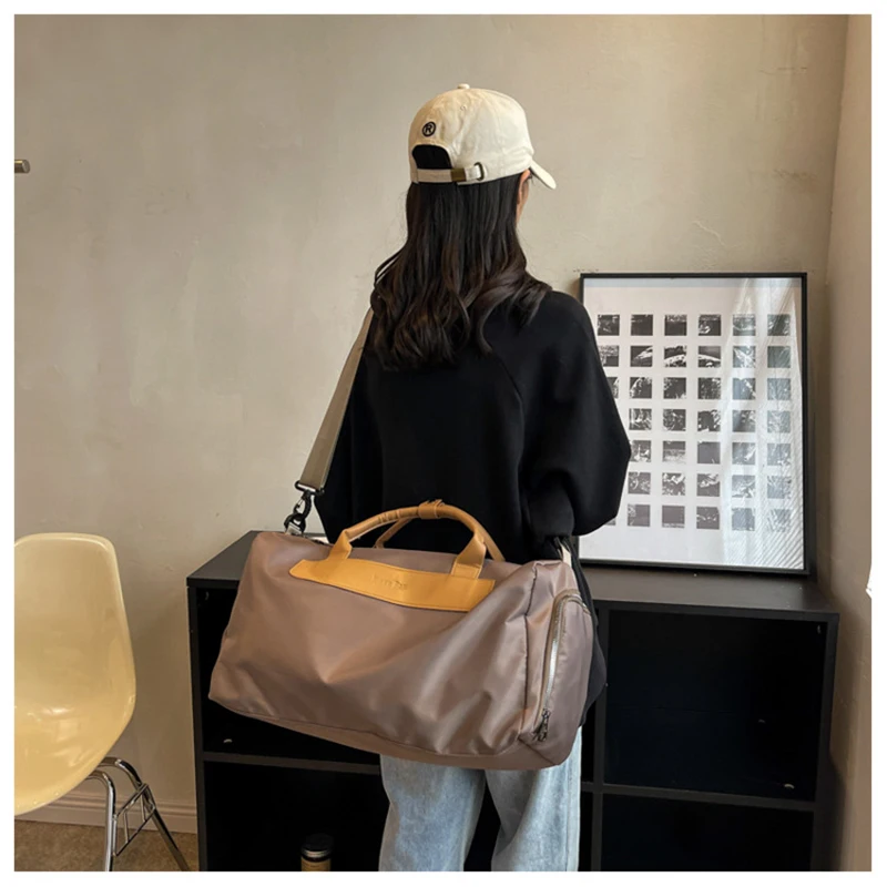 Fashion Valise Bag for Women Gym Fitness Yoga Travel Luggage Handbag Cross Duffle Sports Shoulder Weekend Swim Bag Free Shipping