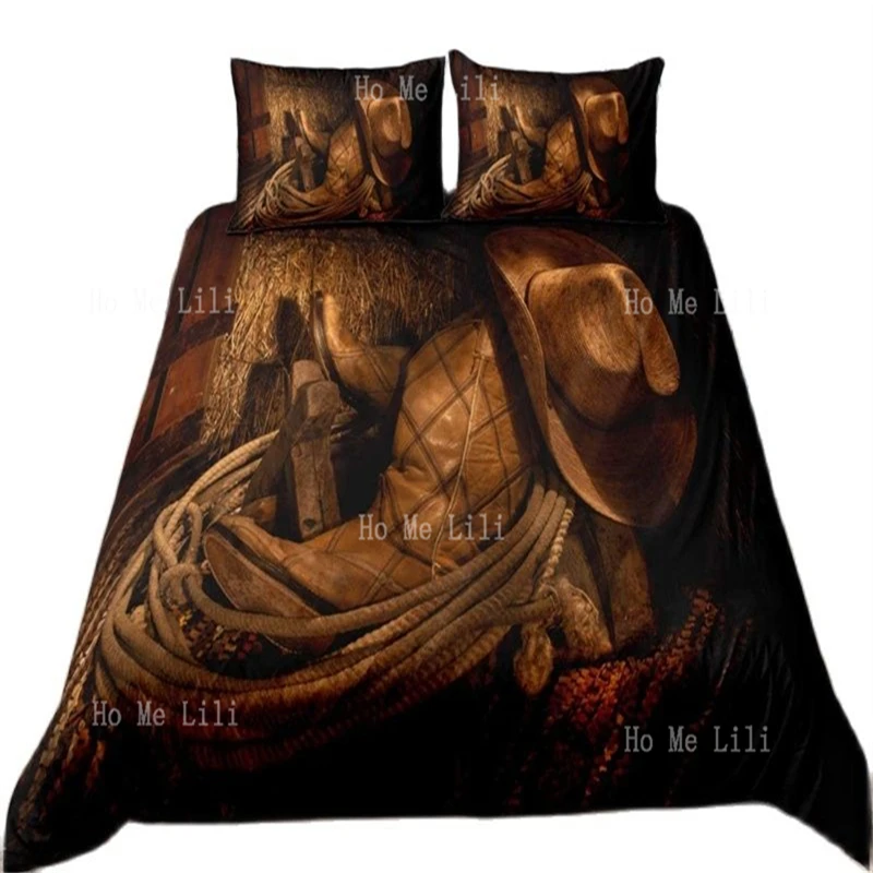 Ковбойский декоративный Комплект постельного белья для мальчиков и подростков с