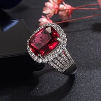 solid 925 silver sterling ruby jewelry ring for men women fine anillos de wedding bands anel bizuteria silver 925 jewelry rings