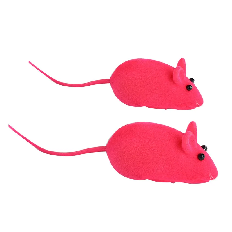 

5Pieces/lot Simulation Mouse Toys for Cat Toys Interactive Cat Accessories Cat Toy Squeak Random Color Pet Products