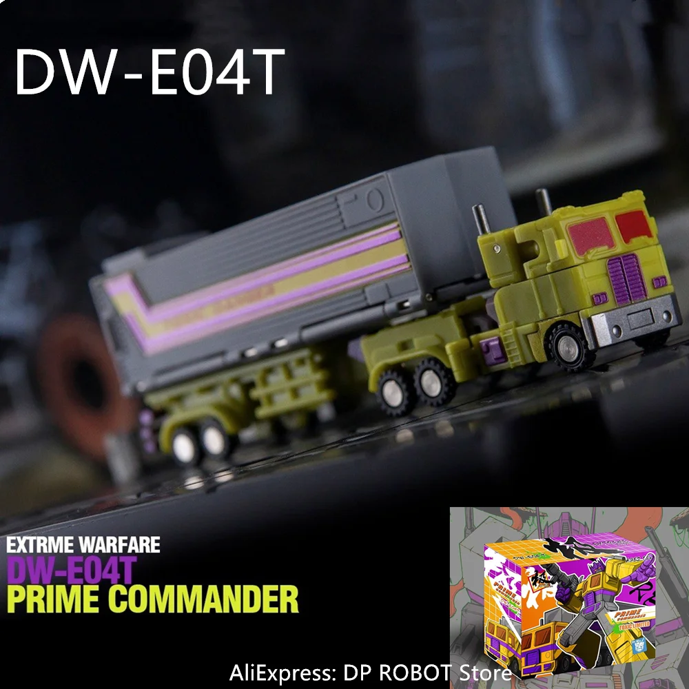 

Transformation DR.WU DW-E04T DWE04T OP Commander Toxoc Limited Tromo Safeguard Action Figure Toys With Box