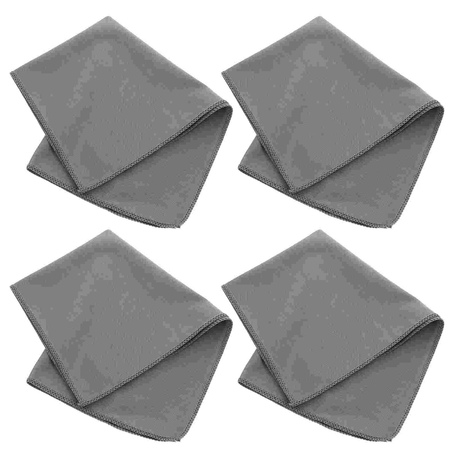 4-шт салфетки для чистки стекла зеркал кухонные мытья посуды очки