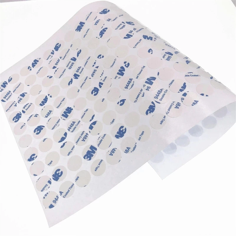 100 шт. круглая двухсторонняя лента 3 м прочная ультратонкая высококлейкая