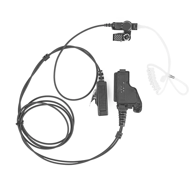 Covert Acoustic Tube Earpiece Mic Compatible with Motorola XTS 1500 XTS 2500 XTS 3000 XTS 3500 XTS 5000 XTS 5000r HT 1000 JT 100