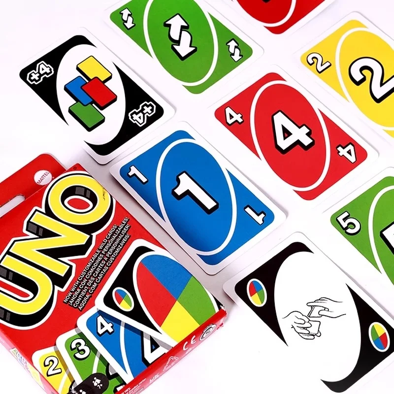 Подлинная настольная игра Uno Flip Pokemon аниме мультяшная фигурка семейные забавные