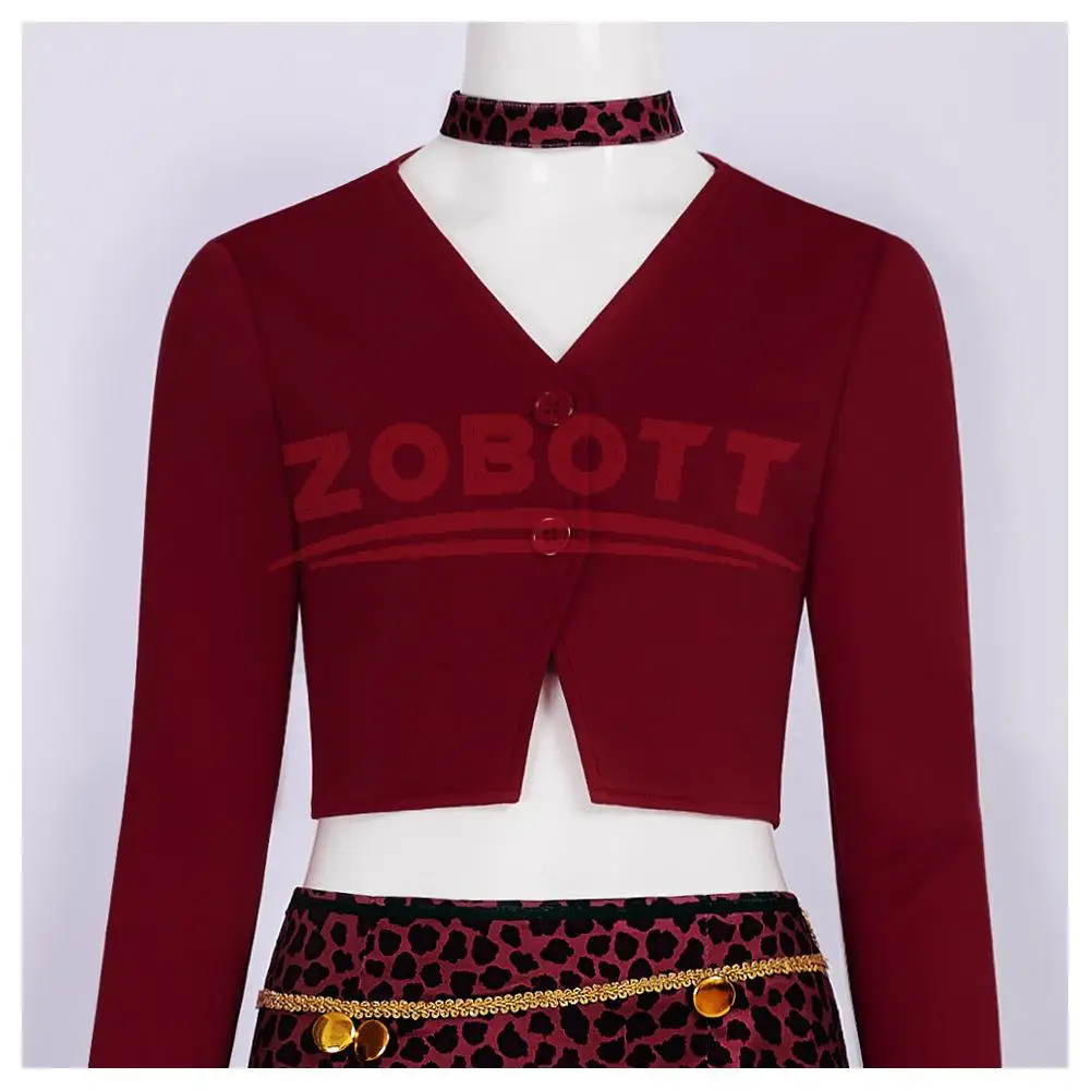 Медсестра Мария Косплей Фильм Тихий Фанси Костюм Терор Красное Пальто