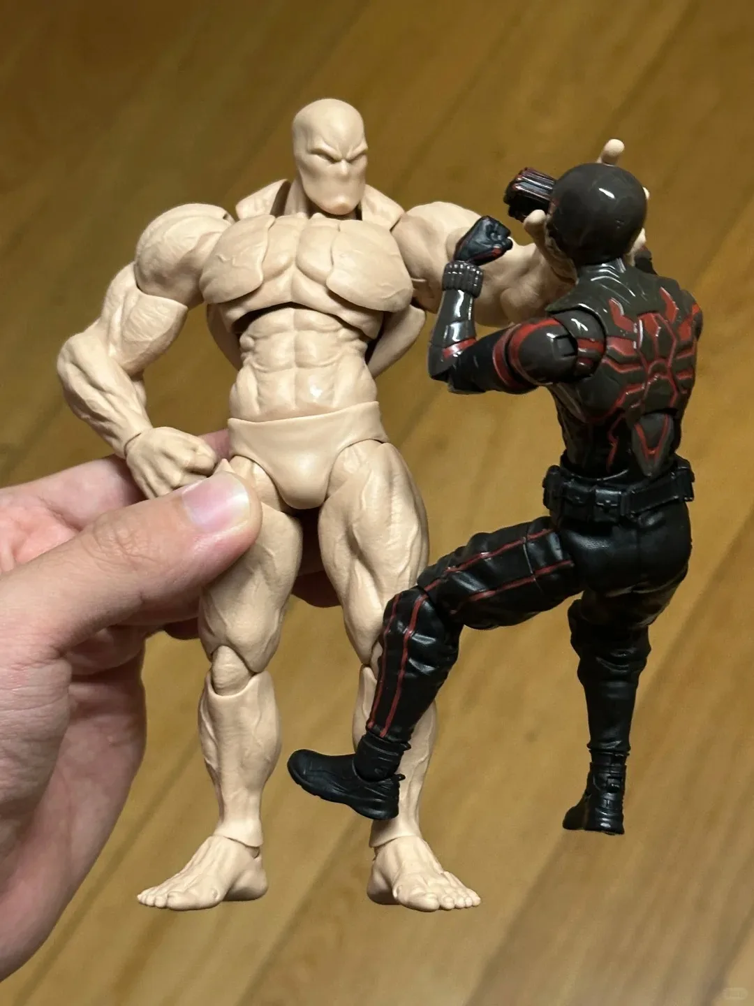 Фото Фигурка Romankey X Cowl Big Guy Ums003, масштаб 1/12, подвижное неокрашенное мускулистое тело, для взрослых коллекционеров, в наличии. №3