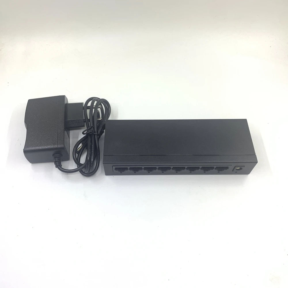8-port 1000M managed switch VLAN/DHCP/LACP/IGMP Ethernet 10/100/1000Mbps Switch 192.168.1.1 gateway HUB | Компьютеры и офис