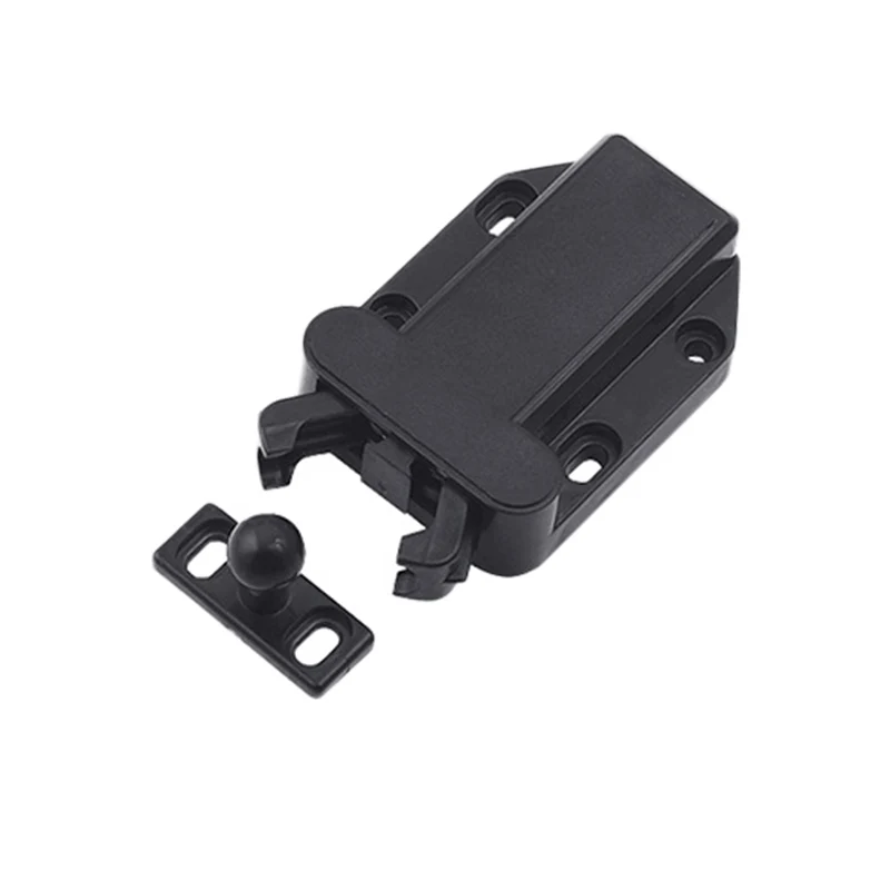 

4PCS Push To Open Touch Latch Catch Door Room Latch Kitchen Cabinet Release Drawer Cupboard Bolts Beetles Shape With Screws