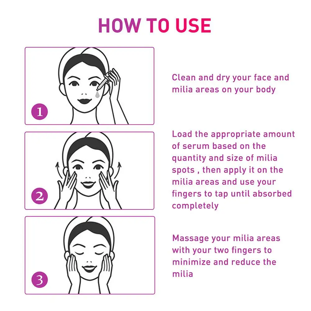 30 мл эссенция для удаления милии против жира в гранулах сыворотка выцветания