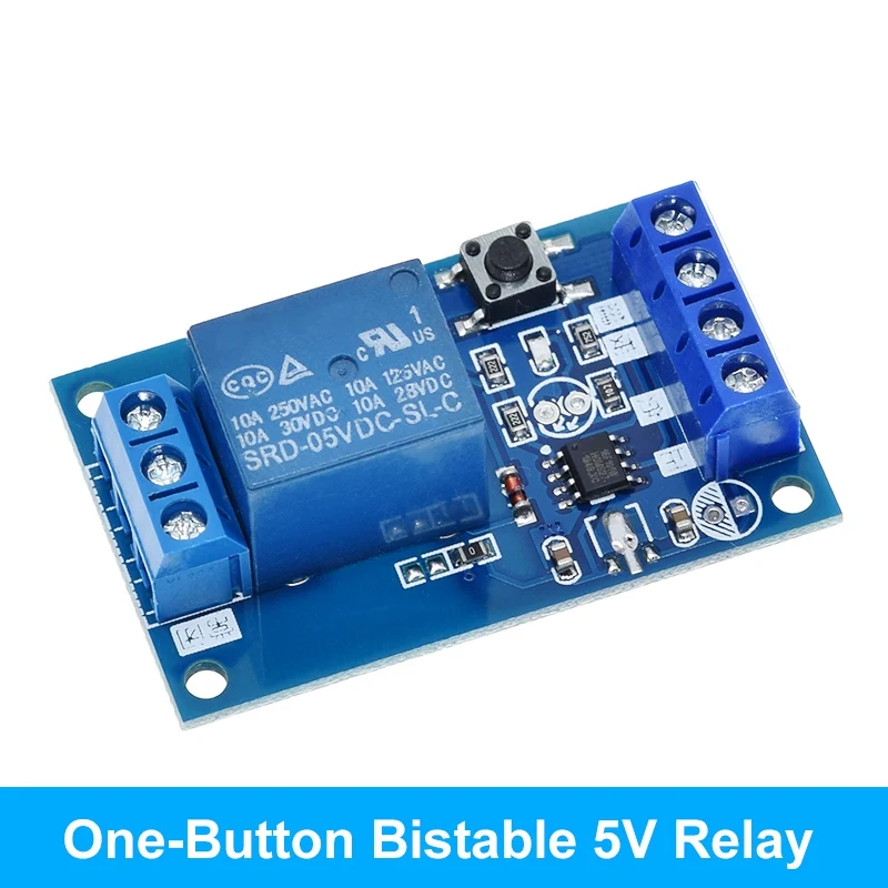 

Битабильный релейный модуль TZT для Arduino